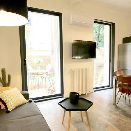 Apartment Bel Avec Jardin Hyper Centre Nizza